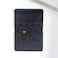 LB LEATHERBOSS Leatherboss Passport Holder Travel Wallet for Men Women RFID Blocking Cover with Elastic Band Card Slots Document Organizer for Boarding Pass and Currency Black