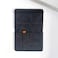 LB LEATHERBOSS Leatherboss Passport Holder Travel Wallet for Men Women RFID Blocking Cover with Elastic Band Card Slots Document Organizer for Boarding Pass and Currency Black