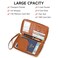 LEEXTON Leather RFID Blocking Passport Holder Travel Wallet Passport CoverTravel Wallet for WomenMen with