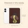 Lychii Slim Passport Holder RFID Blocking Travel Wallet PU Leather Protector Case for Quick TSA Access Secure Boarding Passes ID Cards for Men Women International Travel