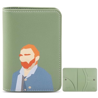Lychii Slim Passport Holder RFID Blocking Travel Wallet PU Leather Protector Case for Quick TSA Access Secure Boarding Passes ID Cards for Men Women International Travel