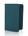 Members Only Debossed Passport Holder RFID Blocking Passport Book Holder Travel Must Haves Slate Blue
