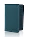 Members Only Debossed Passport Holder RFID Blocking Passport Book Holder Travel Must Haves Slate Blue