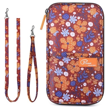 VanFn RFID Travel Passport Wallet Family Passport Holder Trip Document Organizer PTravel Series