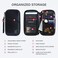 VERHAL Travel holder RFIDblocking Fireresistant Waterresistant Passport Wallet organizer