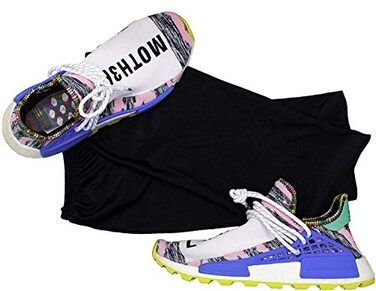 Sheer Guard 3 PAIRS Deluxe Shoe Storage Bag Elastic Closing Durable Bag for Shoes 10 Colors MADE IN USA