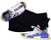 Sheer Guard 3 PAIRS Deluxe Shoe Storage Bag Elastic Closing Durable Bag for Shoes 10 Colors MADE IN USA