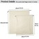 LAKE OF FIRE Dustproof Storage Bags with Drawstring Closure 2Piece Set MultiPurpose Protective Pouches for Handbags Purses Shoes and BootsBeige