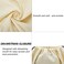 LAKE OF FIRE Dustproof Storage Bags with Drawstring Closure 2Piece Set MultiPurpose Protective Pouches for Handbags Purses Shoes and BootsBeige