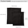 LAKE OF FIRE Dustproof Storage Bags with Drawstring Closure 2Piece Set MultiPurpose Protective Pouches for Handbags Purses Shoes and BootsBlack