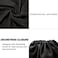 LAKE OF FIRE Dustproof Storage Bags with Drawstring Closure 2Piece Set MultiPurpose Protective Pouches for Handbags Purses Shoes and BootsBlack