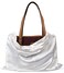 PlasMaller Dust Cover Storage Bags Thick Silk Cloth Pouch with Drawstring For Luxuries Handbags Tote Purses Shoes Boots Set of 1 White