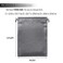 PlasMaller Dust Cover Storage Bags Thick Silk Cloth Pouch with Drawstring For Luxuries Handbags Tote Purses Shoes Boots Silver 126 x 157 in