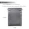 PlasMaller Dust Cover Storage Bags Thick Silk Cloth Pouch with Drawstring For Luxuries Handbags Tote Purses Shoes Boots Silver 196 x 236 in