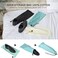PlasMaller Shoe Storage Bags Microfiber Cloth with Drawstring For Men and Women for Travel Protecting and Storing Shoes Turquoise Set of 4