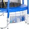 Sweetude 3 Pouch Ultimate Trampoline Shoe Storage Durable UV Resistant PE Bags for Most Trampoline 197 x 138 Inch Each Compartment Blue