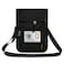 HOTEMIA Neck Wallet for TravelPassport Holder Neck Pouch for Men Women with Adjustable Neck Strap and RFID Blocking Black