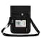 HOTEMIA Neck Wallet for TravelPassport Holder Neck Pouch for Men Women with Adjustable Neck Strap and RFID Blocking Black
