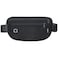 Arouselove Slim RFID Blocking Money Belt for Travel AntiTheft Hidden Passport Holder Waist Wallet with Secure Pouch for Cash Credit Cards Phone Safe Black