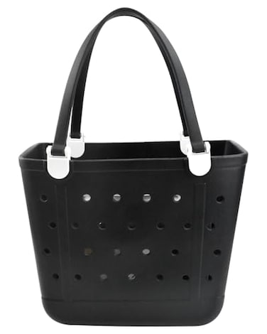 Addoklm Lightweight Extra large Rubber Beach Bag Small mini Tote Bag for Gym Waterproof medium Open Handbag for Pool Sports