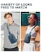CHOLISS Sling Bag for Women and Men Unisex Adults Lake Blue 47 inches 4 Pockets Nylon Extended Strap Locking Zipper Closure