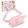 COSHAYSOO Initial Letter Fanny Pack for Girls Personalized Christmas Birthday Gifts for 6 7 8 9 10 11 12 Year Old Teen Girl Girly Fashion Crossbody Purse Belt Bag Preteen Tween Trendy Stuff Pink D