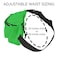 DALIX Small Fanny Pack Waist Pouch S XS Size 24 to 31 in Lime Green
