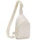 FODOKO Crossbody bags for women checkered Adjustable Waterproof fanny pack sling Bagnylon quiltedtravel purses