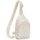FODOKO Crossbody bags for women checkered Adjustable Waterproof fanny pack sling Bagnylon quiltedtravel purses