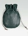 haikyuu Medieval Drawstring Pouch Waist Bag PU Leather Pack Pouch Coin Purse Storage Renaissance Dice Bag green Medium