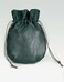 haikyuu Medieval Drawstring Pouch Waist Bag PU Leather Pack Pouch Coin Purse Storage Renaissance Dice Bag green Small