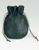 haikyuu Medieval Drawstring Pouch Waist Bag PU Leather Pack Pouch Coin Purse Storage Renaissance Dice Bag green Small