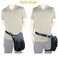 Larswon Thigh Pack Tactical Waist Bag for Motorcycle Waterproof Blue