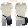 Larswon Thigh Pack Tactical Waist Bag for Motorcycle Waterproof Blue