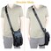 Larswon Thigh Pack Tactical Waist Bag for Motorcycle Waterproof Blue