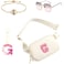 Deerhobbes Design Letter Waist Pack for GirlsInitial Fanny Pack Personalized Gift Bag