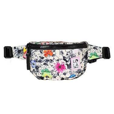 Lola California Lola Medium Bum Bag Blooms Collection Recycled Nylon Natural