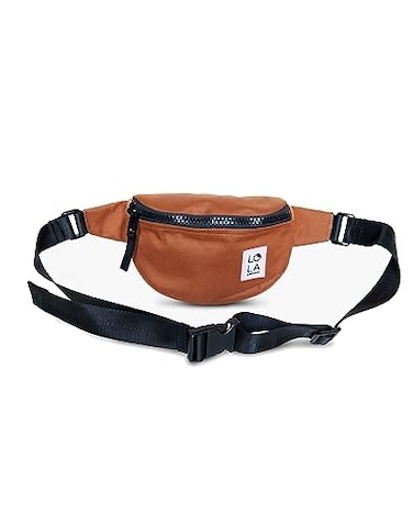 Lola California Lola Medium Bum Bag Sprite Collection Recycled Nylon Clay