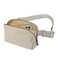 NGIL Mini Belt Bag for Women Crossbody Pack Workout Traveling Running Hiking Waist Bag with Adjustable Strap Ivory