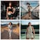 NGIL Mini Belt Bag for Women Crossbody Pack Workout Traveling Running Hiking Waist Bag with Adjustable Strap Ivory
