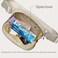 NGIL Mini Belt Bag for Women Crossbody Pack Workout Traveling Running Hiking Waist Bag with Adjustable Strap Ivory