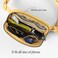 ODODOS Unisex Mini Belt Bag with Adjustable Strap Small Fanny Pack for Workout Running Traveling Hiking Buff Yellow