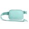 ODODOS Unisex Mini Belt Bag with Adjustable Strap Small Fanny Pack for Workout Running Traveling Hiking Icing Blue