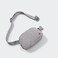 Pander Fanny pack Everywhere Fleece Belt Bag for Women and Men with Adjustable strap Belt 1L Light Grey