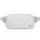 Pander Mini Belt Bag Ultra Compact Fits 67 Phone Lipstick Earbuds Essentials Small Crossbody Waist Purse Pale Grey