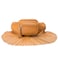Solene Fringe Waist bag for women with Multi Zipper Pockets KL088 Mustard