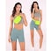 Tapp Collections Unisex Mini Crossbody Belt Bag with Adjustable Strap Small Waist Pouch for Workout Running Traveling Hiking Neon Green