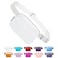 Tapp Collections Unisex Mini Crossbody Belt Bag with Adjustable Strap Small Waist Pouch for Workout Running Traveling Hiking White 8 x 2 x 5