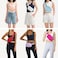 Tapp Collections Unisex Mini Crossbody Belt Bag with Adjustable Strap Small Waist Pouch for Workout Running Traveling Hiking White 8 x 2 x 5