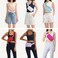 Tapp Collections Unisex Mini Crossbody Belt Bag with Adjustable Strap Small Waist Pouch for Workout Running Traveling Hiking White 8 x 2 x 5